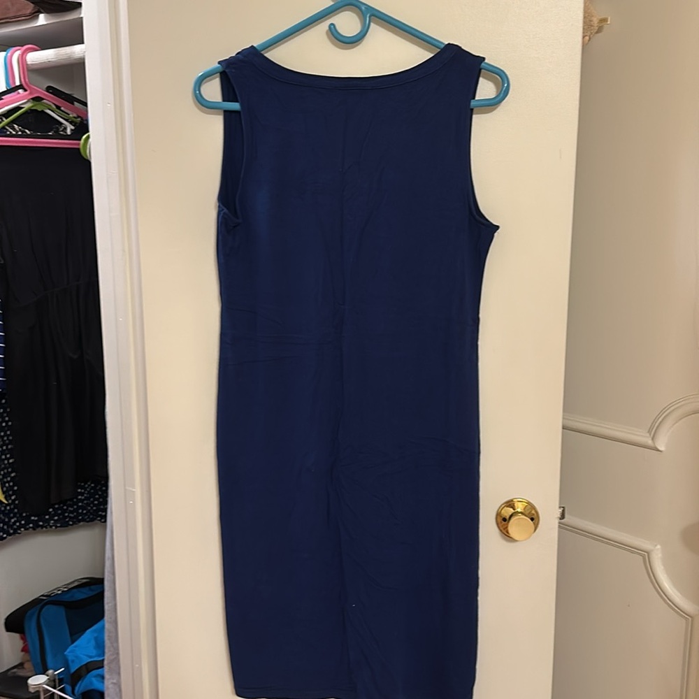 WHBM® Ribbed Lace-Up Dress - Picture 4 of 4